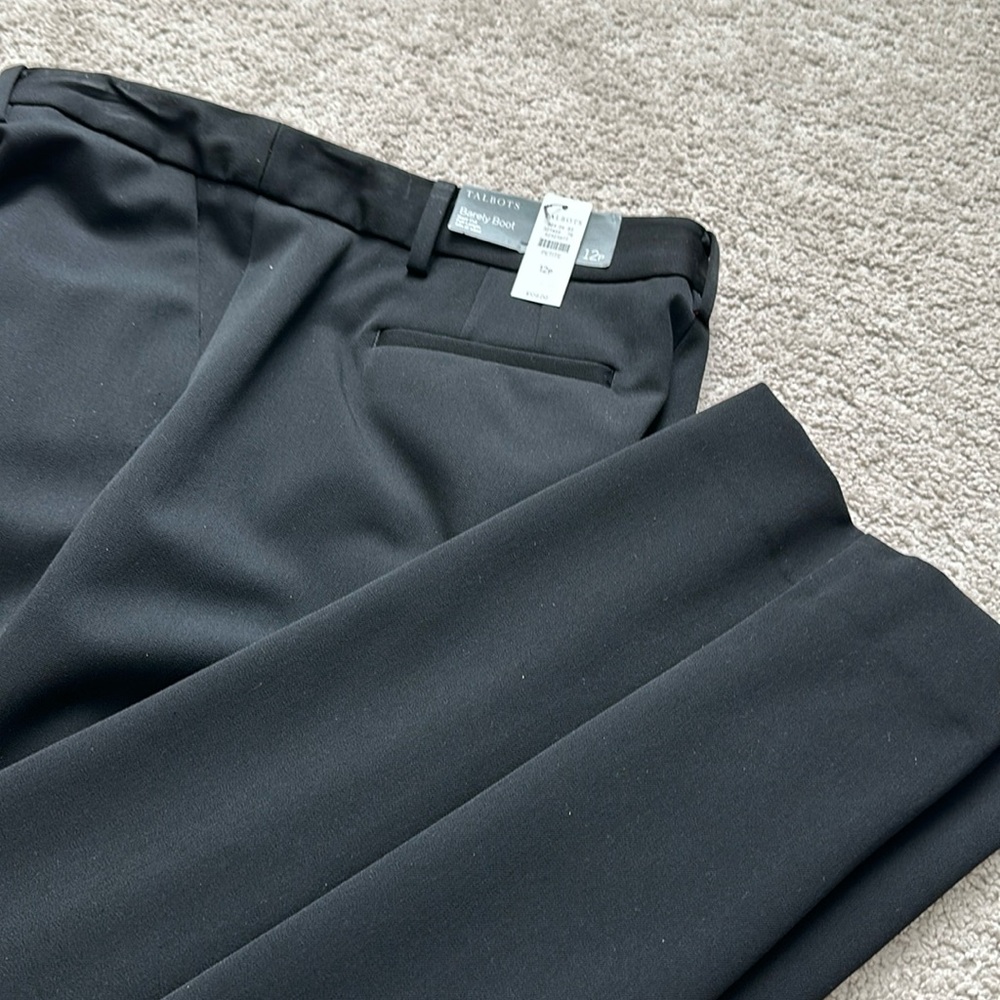Nwt , black boot cut dress pants